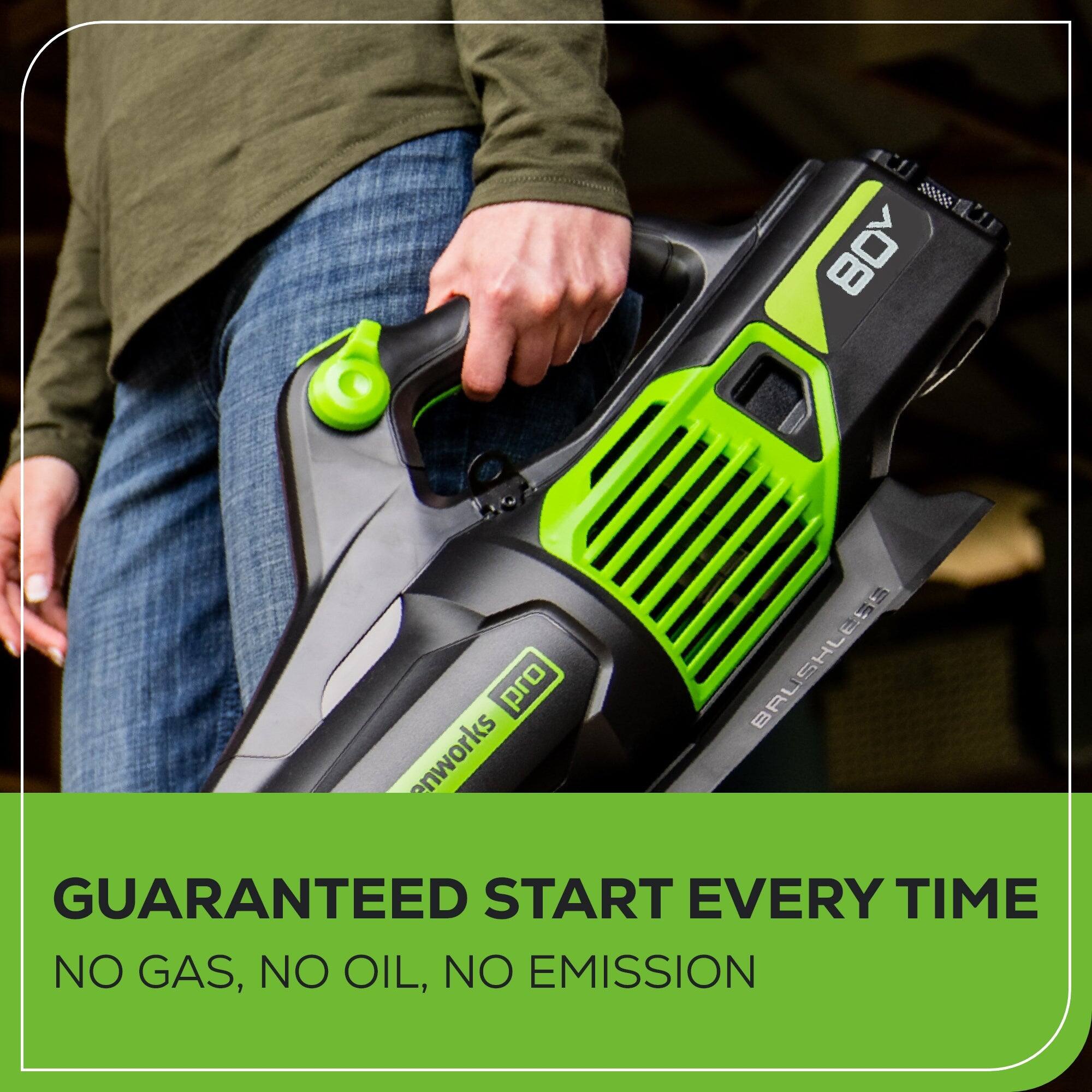 YO8 pro enworks BRUSHLESS GUARANTEED START EVERY TIME NO GAS, NO OIL, NO EMISSION