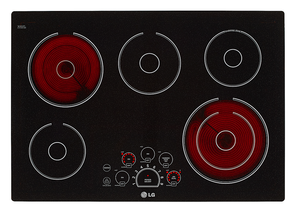 LCE3010SB LG Appliances 30 Electric Cooktop