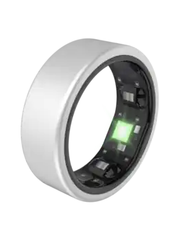 QALO - QRNT Original Smart Ring Size 07 - Silver - (2025)