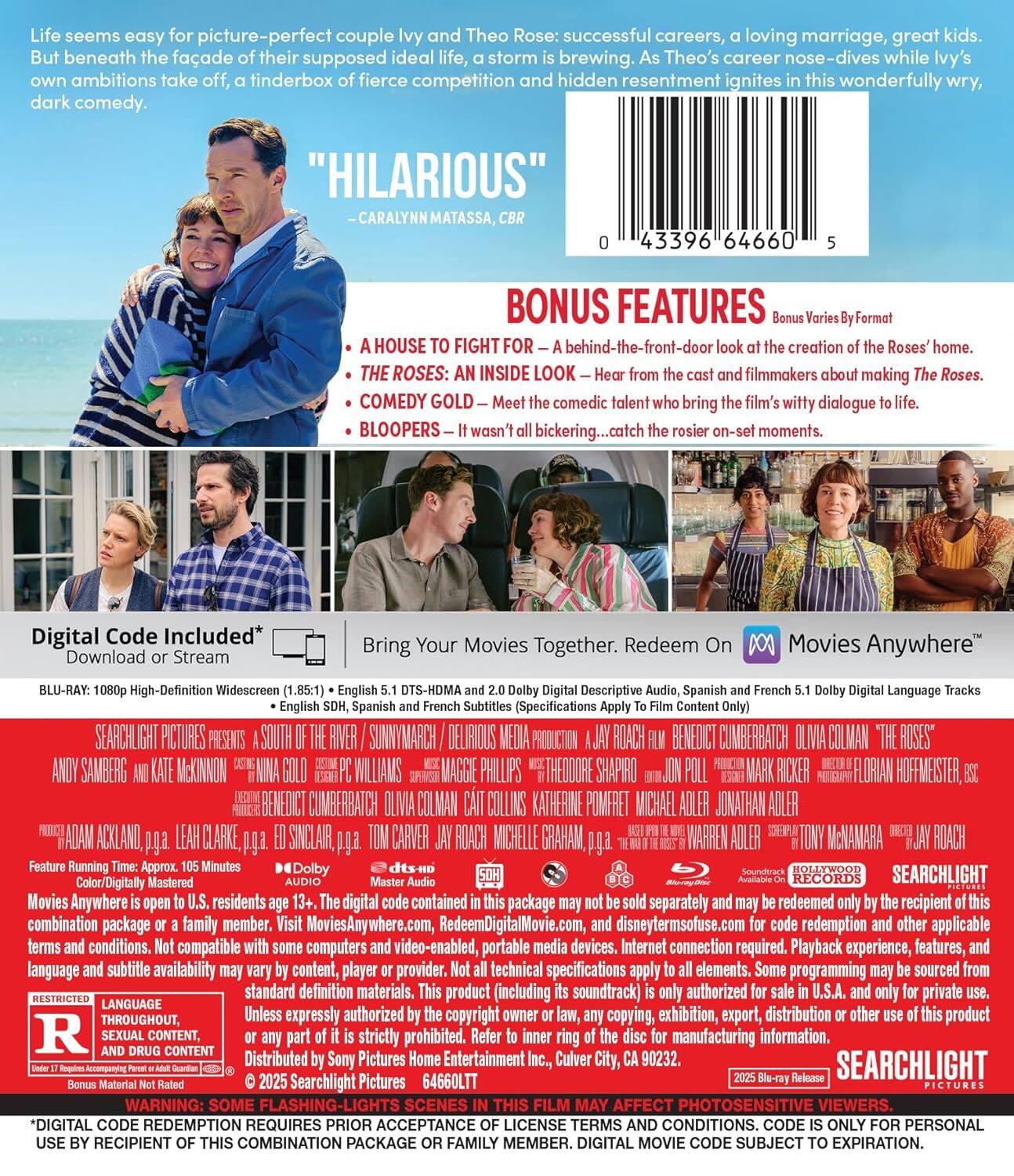 Alt View 1. The Roses   - BLU-RAY.