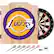 Alt View 11. NBA - L.A. Lakers NBA Dart Cabinet Set with Darts and Board - Purple, Gold.