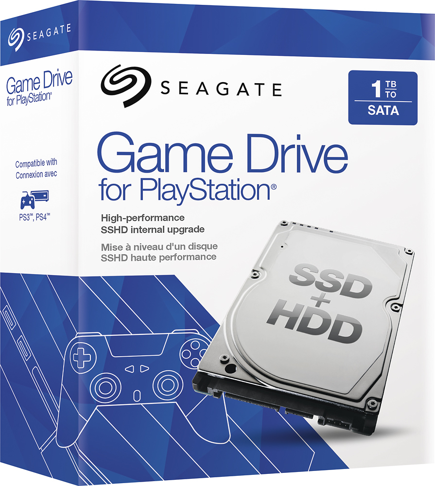 brutalt Grundlægger Lille bitte Seagate Game Drive 1TB Internal SATA Hard Drive for Sony Playstation 3 and  Playstation 4 (OEM/Bare Drive) STBD1000101 - Best Buy