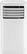 Front. Frigidaire - 350 Sq. Ft Portable Air Conditioner - White.