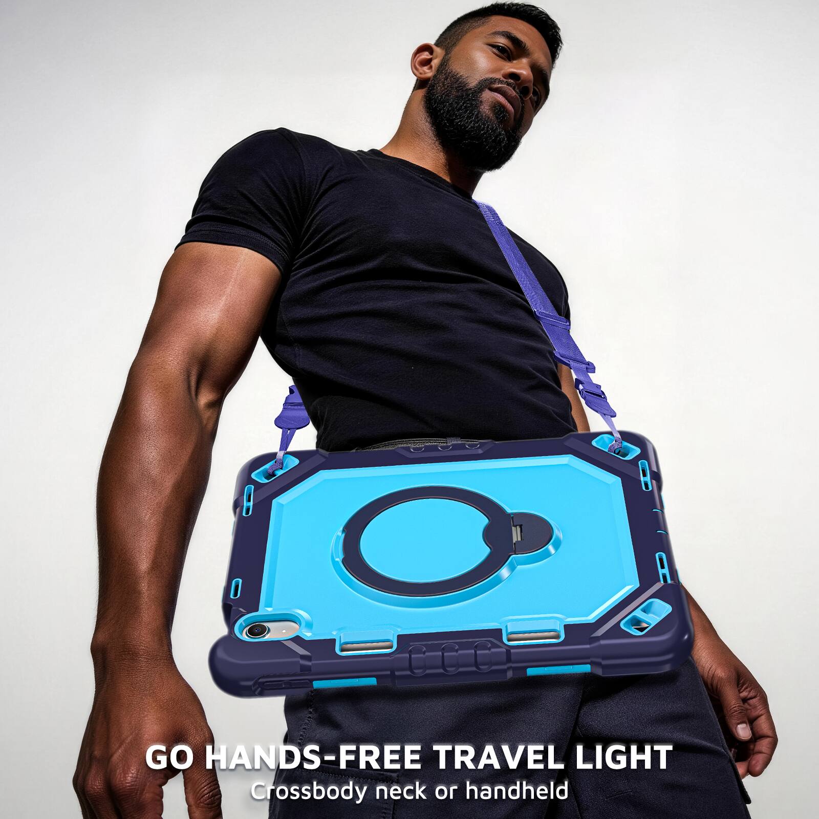 GO HANDS-FREE TRAVEL LIGHT  
Crossbody neck or handheld