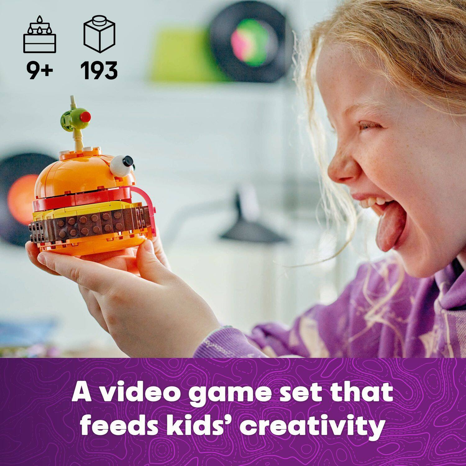 A video game set that feeds kids' creativity.