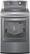 Front Standard. LG - SteamDryer 7.3 Cu. Ft. 14-Cycle Ultra-Large Capacity Steam Gas Dryer - Graphite Steel.