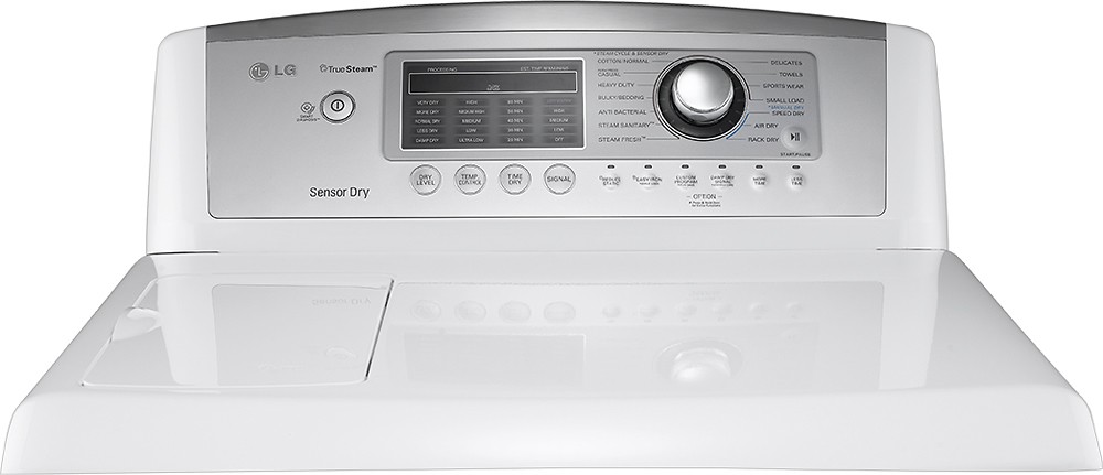 LG DLEY1201V: Ultra Large Capacity Electric Steam Dryer