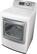 Alt View Zoom 3. LG - SteamDryer 7.3 Cu. Ft. 14-Cycle Ultra-Large Capacity Steam Electric Dryer - White.