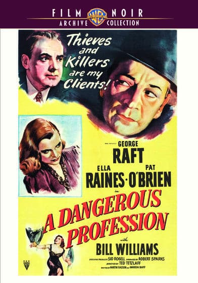 Front. A Dangerous Profession - DVD.