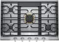 Frigidaire - 30 in. Wide 5 Burners Gas Cooktop - Stainless Steel