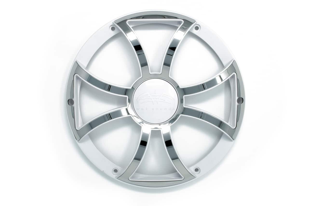 Wet Sounds - REVO 10 XS-W-SS GRILL White w/ Stainless XS Open Style Grill for the REVO 10 Inch Marine Subwoofer - Black/Gray price history on PriceWatchPro