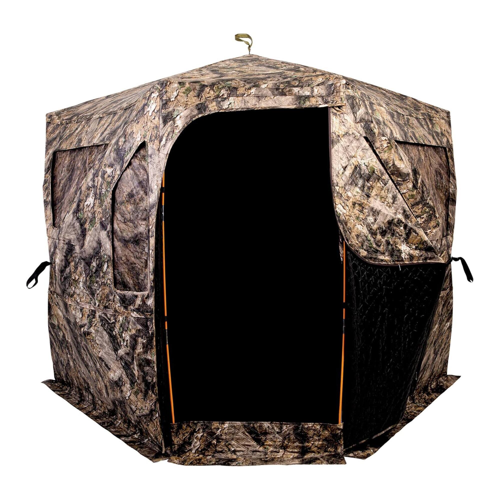 Angle. Ameristep - Ameristep Pro Series Thermal Hub Blind (Mossy Oak Elements Terra) - Mossy Oak.