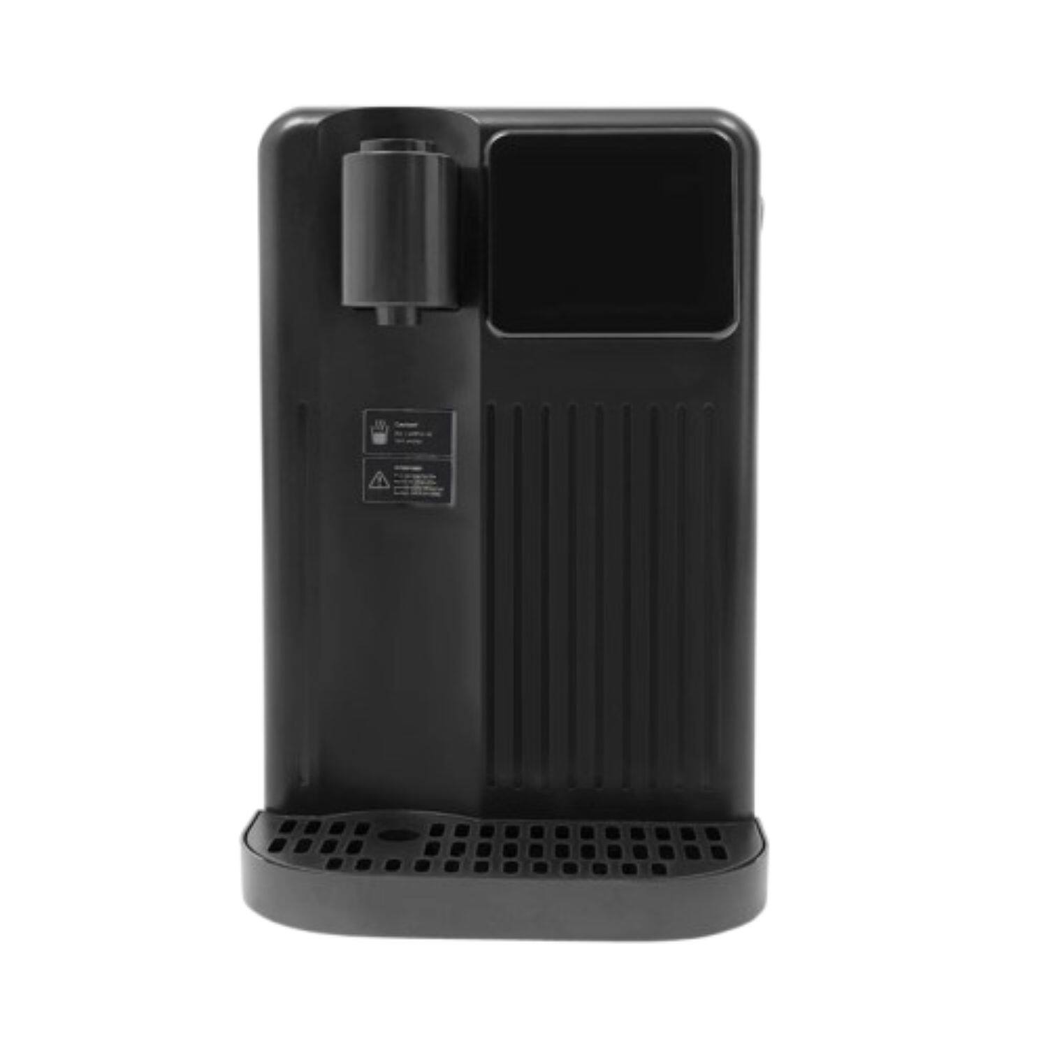 Front. Home Collection - 3L Instant Hot Water Dispenser – 1700W Desktop Electric Water Boiler & Dispenser - Black.