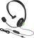 Front. Insignia™ - Wired Chat Headset for Xbox One - Black.