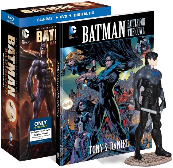 Batman: Bad Blood [Includes Digital Copy] [Blu-ray/DVD] [Only @ Best Buy]  [2016] - Best Buy