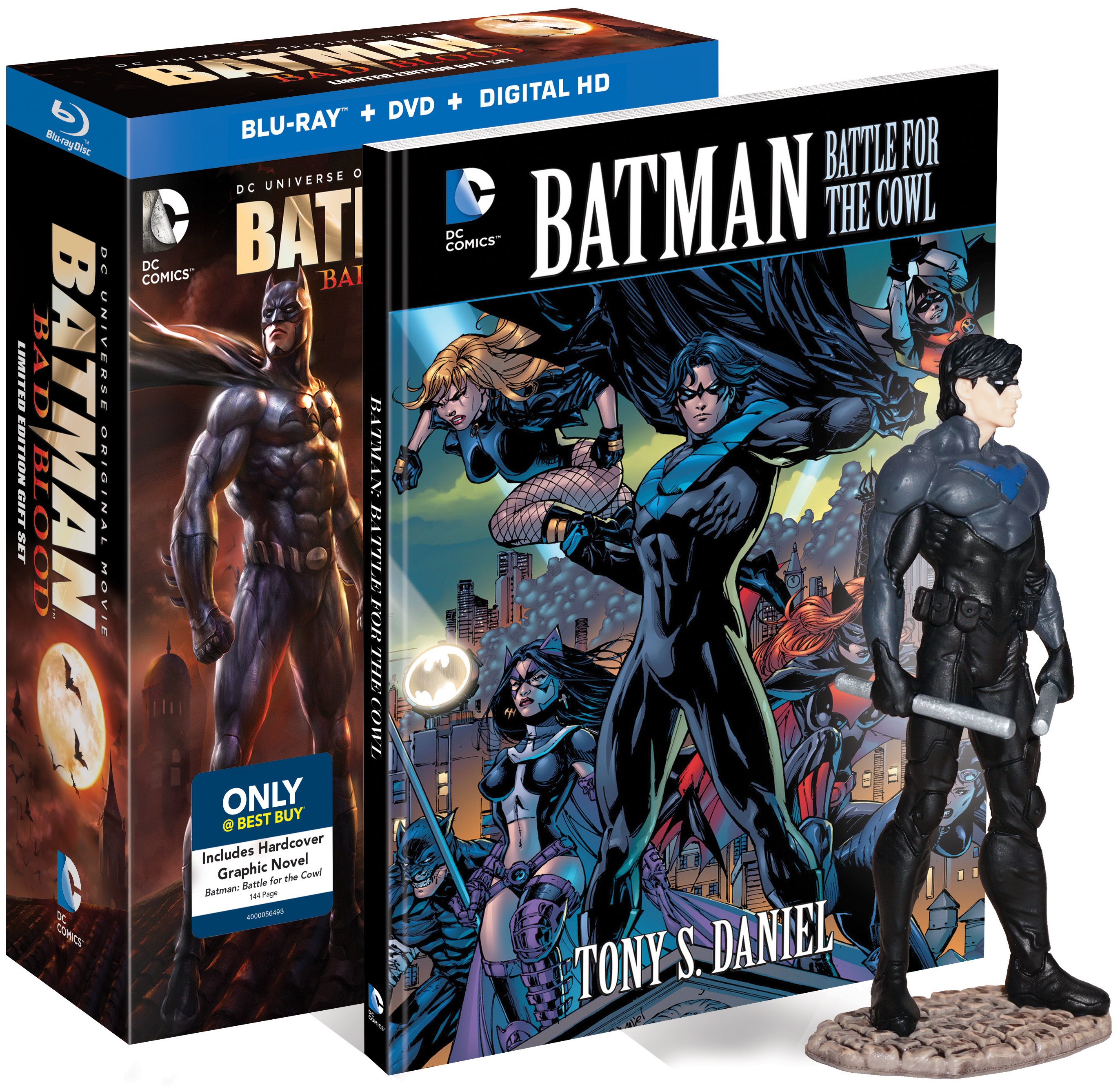 Batman: Bad Blood [Includes Digital Copy] [Blu-ray/DVD] [Only @ Best Buy]  [2016] - Best Buy