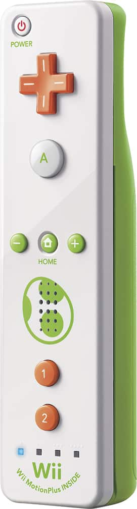 Best Buy: Wii Remote Plus for Nintendo Wii U Yoshi RVLAPNWC