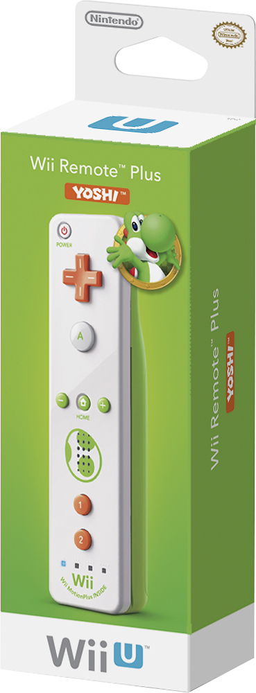 Best Buy: Wii Remote Plus for Nintendo Wii U Yoshi RVLAPNWC