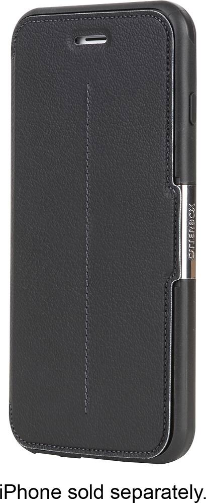 Front. OtterBox - Folio Case for Apple® iPhone® 6 Plus and 6s Plus - Black/Gray.