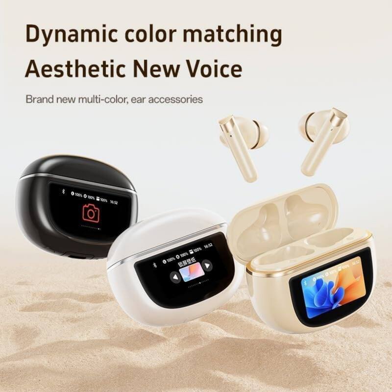 Dynamic color matching  
Aesthetic New Voice  
Brand new multi-color, ear accessories
