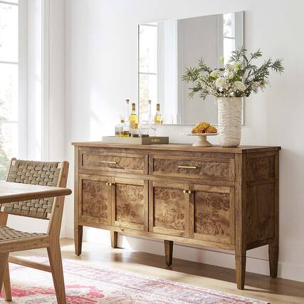 Front. Modway - Elysian 62" Wood Sideboard by Modway - Brown.