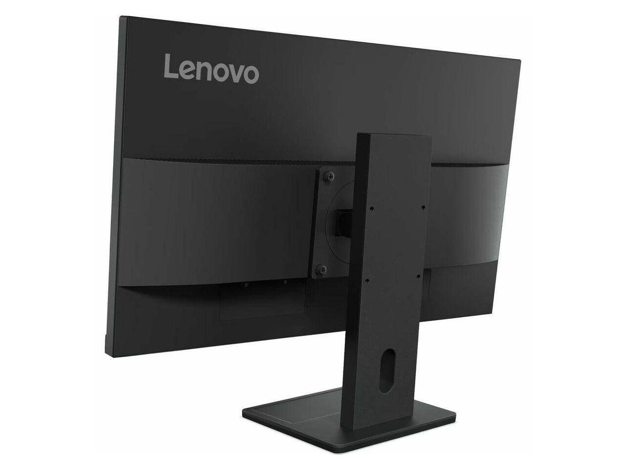 Back. Lenovo - Lenovo ThinkVision E24-40 24" Full HD IPS Monitor - HDMI/VGA/DP - 100Hz - 4ms - 16.7M Colors - Raven Black.