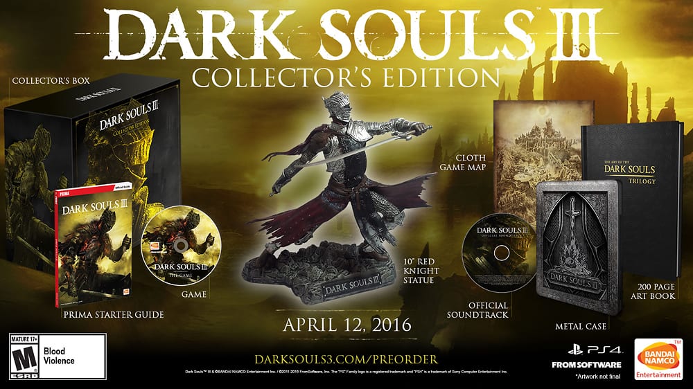 The 'Dark Souls Trilogy' Collector's Edition Looks Amazing, But There's A  Catch