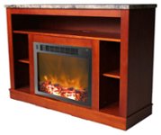 Front Zoom. Cambridge - Seville Electric Fireplace for Most Flat-Panel TVs Up to 50" - Cherry.