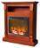 Front. Cambridge - Sienna Electric Fireplace - Cherry.
