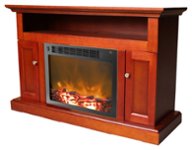 Front Zoom. Cambridge - Sorrento Electric Fireplace for Most Flat-Panel TVs Up to 50" - Cherry.