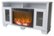 Front Zoom. Cambridge - Savona Electric Fireplace for Most Flat-Panel TVs Up to 60" - White.