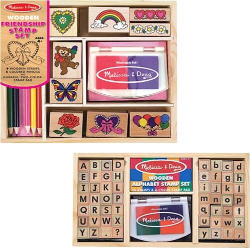 melissa and doug alphabet stamps