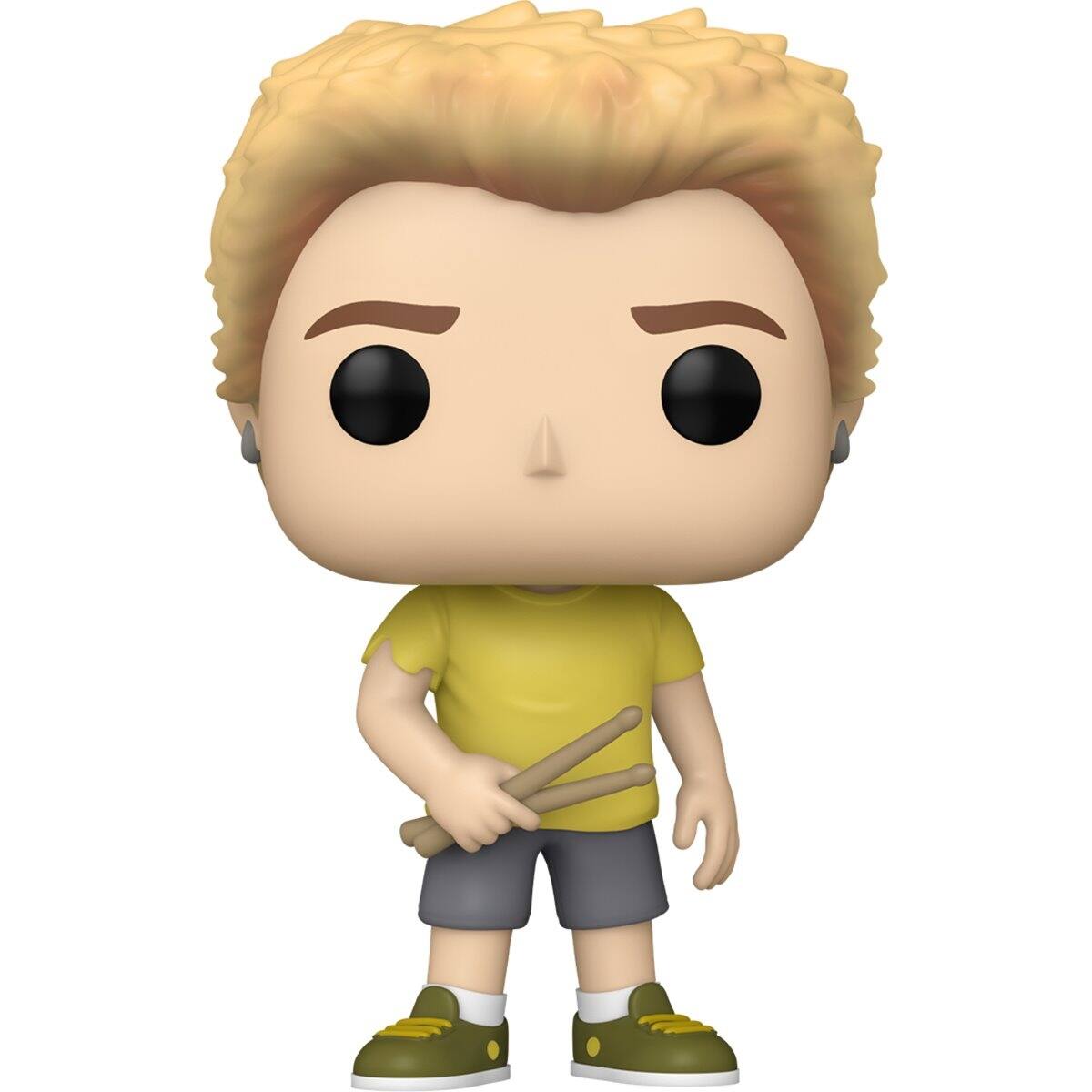 Angle. Funko - Green Day - Funko POP! Rocks: Green Day - Tre Cool (Basket Case)   - COLLECTIBLES - Multicolor.
