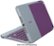 Angle Zoom. ZAGG - ZAGGfolio Keyboard Case for Apple® iPad® mini 4 - Orchid/Gray.