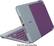 Angle. ZAGG - ZAGGfolio Keyboard Case for Apple® iPad® mini 4 - Orchid/Gray.
