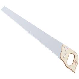 Kings County Tools - 30in 4TPI Western Log Hand Saw - Brown and Silver