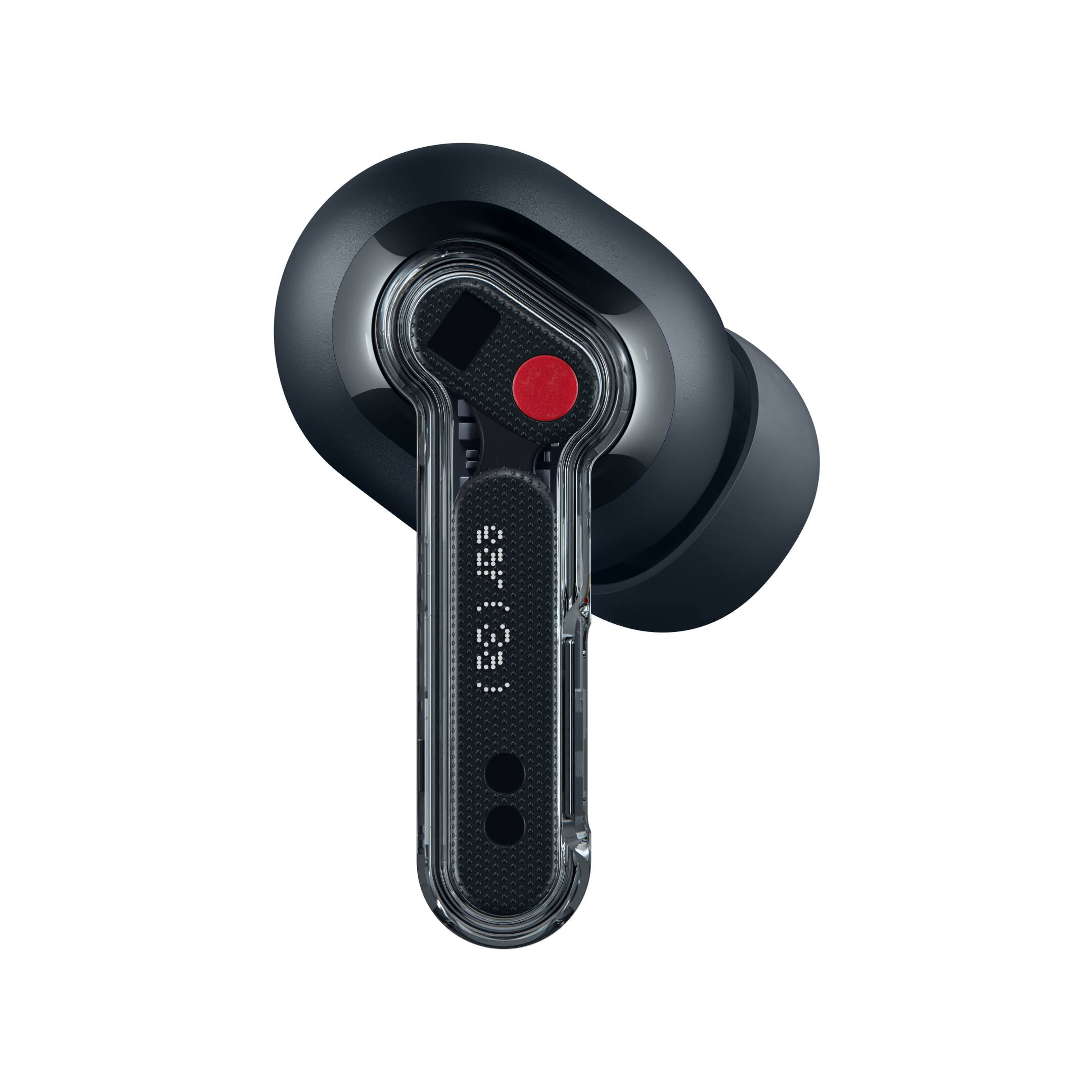 Alt View 5. Nothing - Ear (3a) Wireless Bluetooth In-Ear Earbuds - Black.