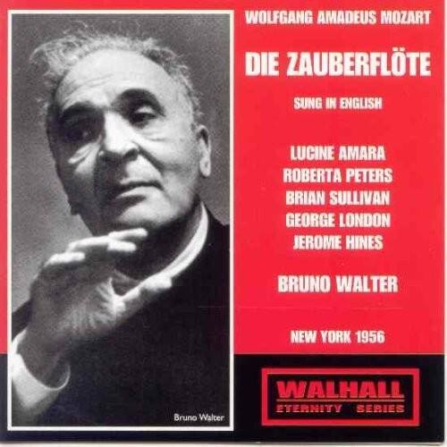 WOLFGANG AMADEUS MOZART  
DIE ZAUBERFLÖTE  
SUNG IN ENGLISH  

LUCINE AMARA  
ROBERTA PETERS  
BRIAN SULLIVAN  
GEORGE LONDON  
JEROME HINES  

BRUNO WALTER  

NEW YORK 1956  

WALHALL  
ETERNITY SERIES  

Bruno Walter