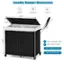 Laundry Hamper Dimensions: Clothes, Plush Toys, Linens
Max Capacity: 125L
Max Load: 110lbs
25.5" 13.0" 8.5"
12.5 16.5"
23.7"
24.0" (with Foot Pad)
26.0" (with Wheels)