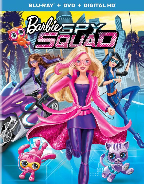  Barbie: Spy Squad [Includes Digital Copy] [Blu-ray/DVD] [2 Discs] [2016]