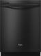 Whirlpool - Gold Series 24" Tall Tub Built-In Dishwasher - Black-Front_Standard