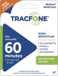 Front Zoom. TracFone Wireless - 60-Minute Prepaid Card - Green.