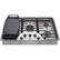 Alt View 12. LG - STUDIO 30" Built-In Gas Cooktop with 5 Burners and UltraHeat - Stainless Steel.