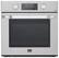 Front. LG - STUDIO 30" Built-In Single Electric Convection Wall Oven - Stainless Steel.