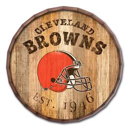 Fan Creations - Cleveland Browns 24'' Established Date Barrel Top - Multicolor