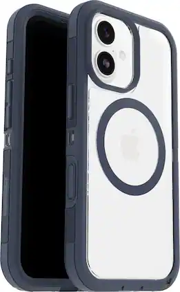 OtterBox - Defender Series Pro XT Hard Shell for Apple iPhone 17 - Blue