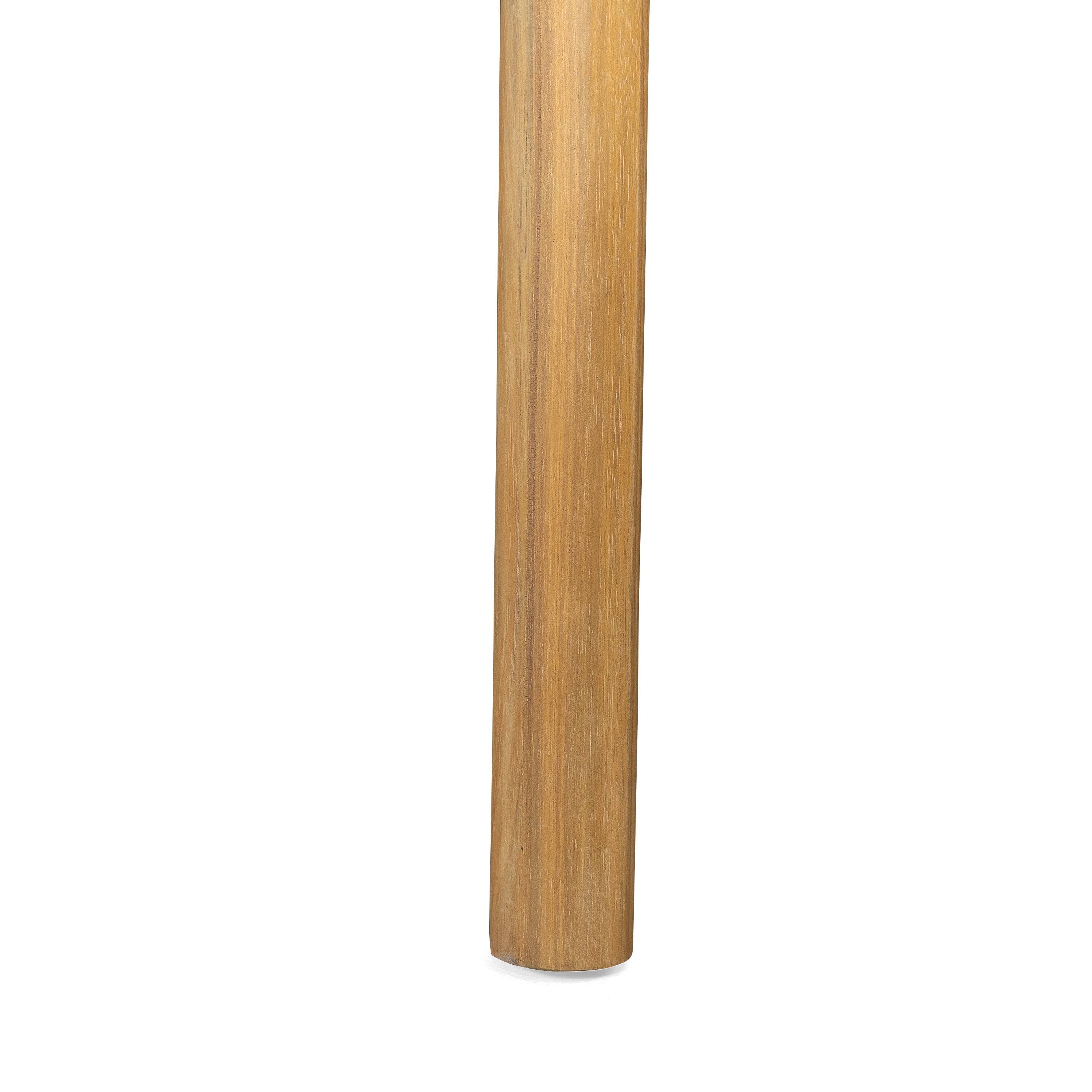 Alt View 10. Whisen - Classic Acacia Wood Rectangular Outdoor Patio Dining Table for 6 people - Light Teak.