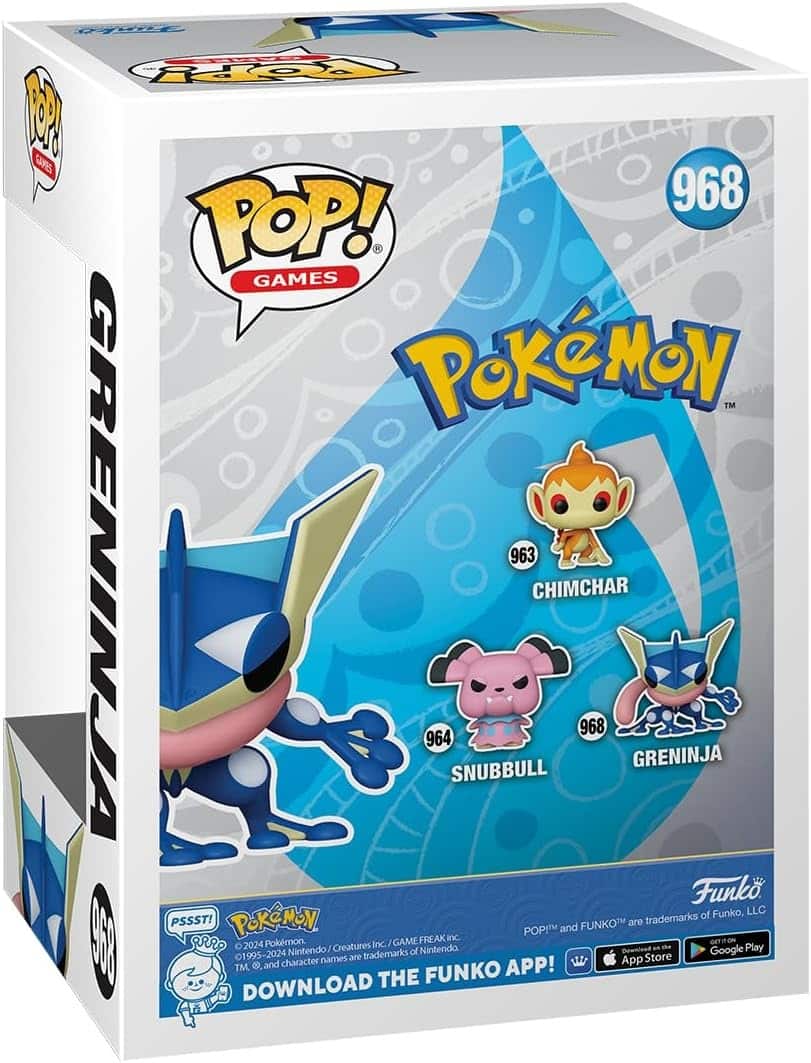 Funko Pop! Games: Pokemon Greninja #968 - Best Buy