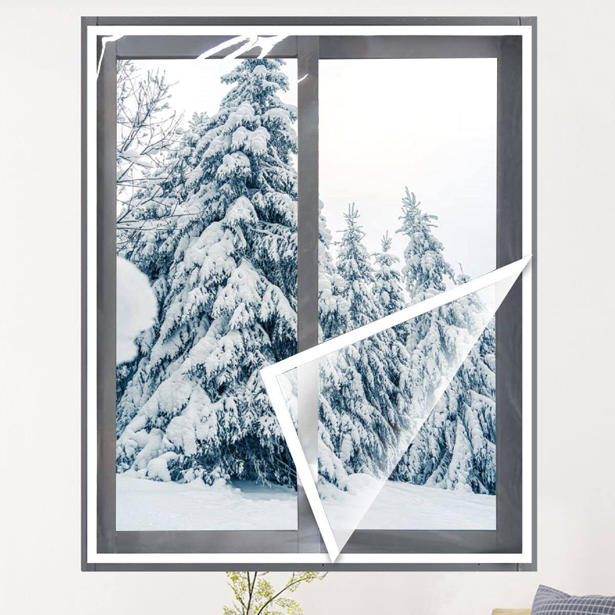 Front. Wellco - Thermal Screens Are Easy To Install And Can Be Used In All Seasons Without Punching. - Clear.