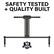 SAFETY TESTED + QUALITY BUILT
10 LIMITED WARRANTY YR